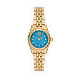 Michael Kors Lexington Three-Hand Gold-Tone Stainless Steel Woman's Watch | MK4813 | Time Watch Specialists
