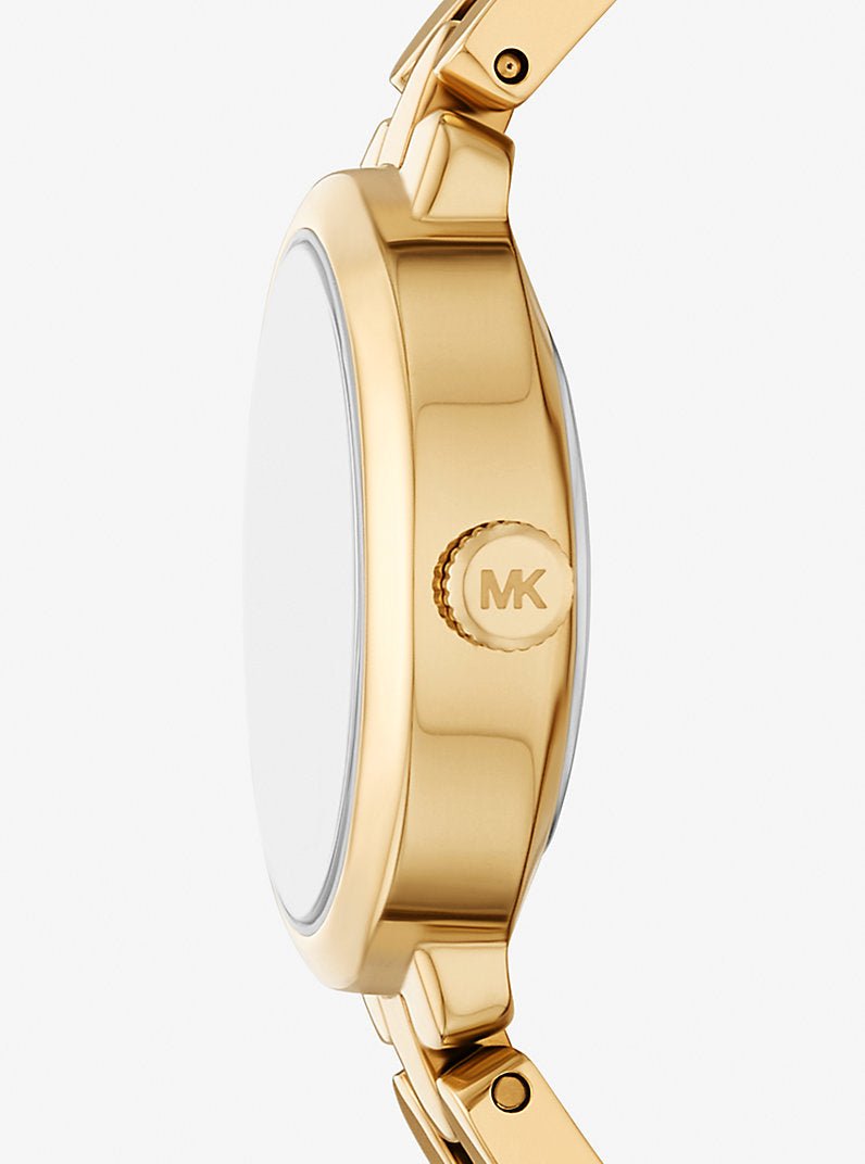 Michael Kors Maude Gold & Gold Stainless Steel 21mm Women's Watch | MK4955 | TIME Watches