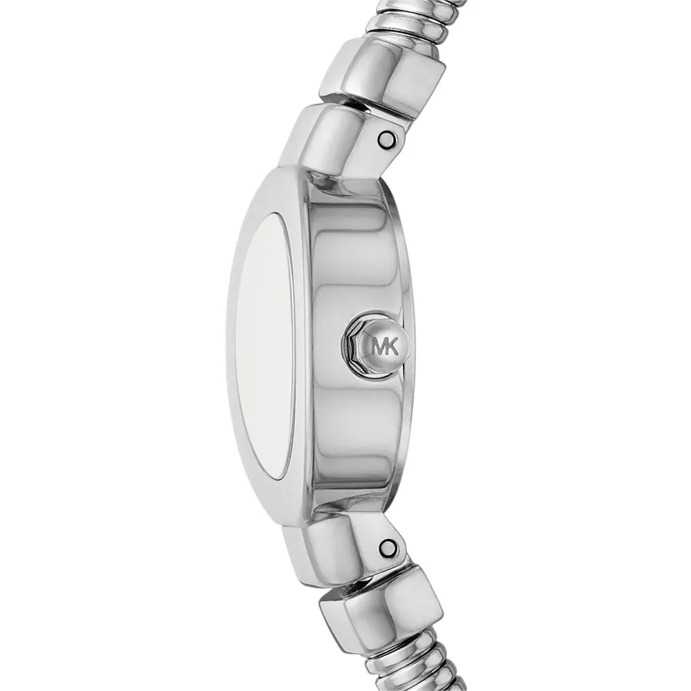 Michael Kors Mini Gramercy Silver Dial and Stainless Steel 26mm Women's Watch | MK7529 | TIME Watches