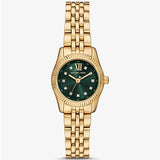 Michael Kors Petite Lexington Pavé Gold - Tone Women's Watch | MK4842 | Time Watch Specialists