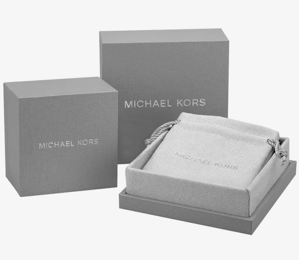 Michael Kors Premium Gold-Tone Sterling Silver Stud Women's Earrings | MKC1628AN710 | Time Watch Specialists