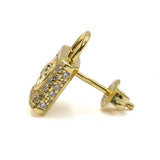 Michael Kors Premium Gold-Tone Sterling Silver Stud Women's Earrings | MKC1628AN710 | Time Watch Specialists
