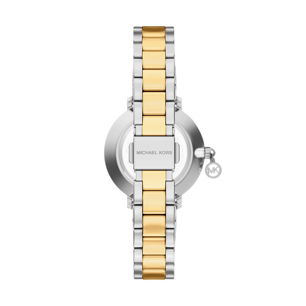Michael Kors Pyper Silver Dial and Two - Tone Steel Bracelet 32mm Women's Watch | MK7574 | TIME Watches