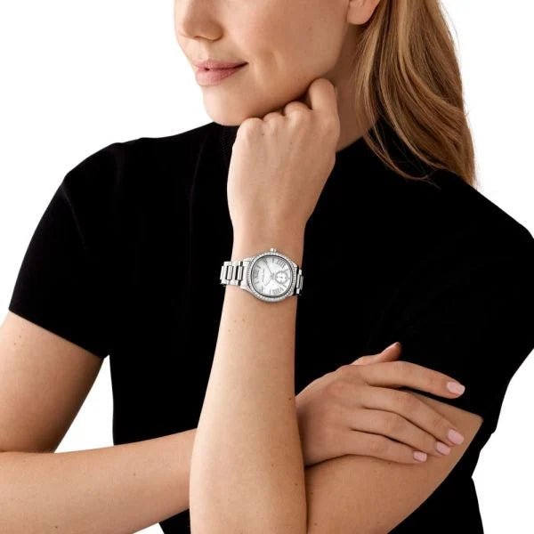 Michael Kors Sage Three-Hand, Stainless Steel Women's Watch | MK4807 | Time Watch Specialists