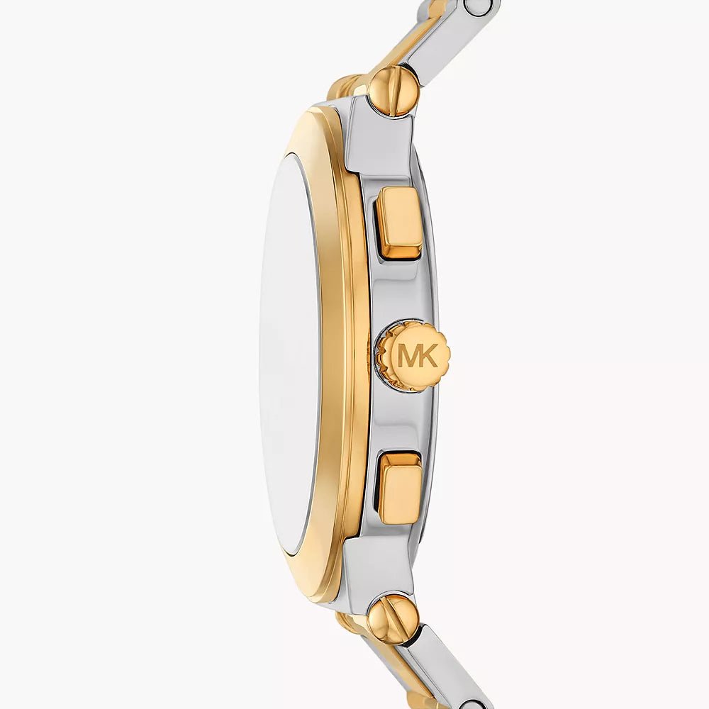 Michael Kors Silver Dial & Two - Tone Stainless Steel 44mm Men's Watch | MK9221 | TIME Watches