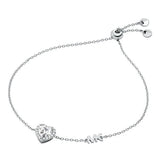 Michael Kors Silver Sterling Silver Women's Chain Bracelet | MKC1518AN040 | Time Watch Specialists