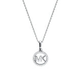 Michael Kors Sterling Silver Logo Starter Women's Necklace | MKC1108AN040 | Time Watch Specialists