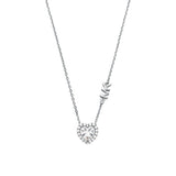 Michael Kors Sterling Silver Women's Chain Necklace | MKC1520AN040 | Time Watch Specialists