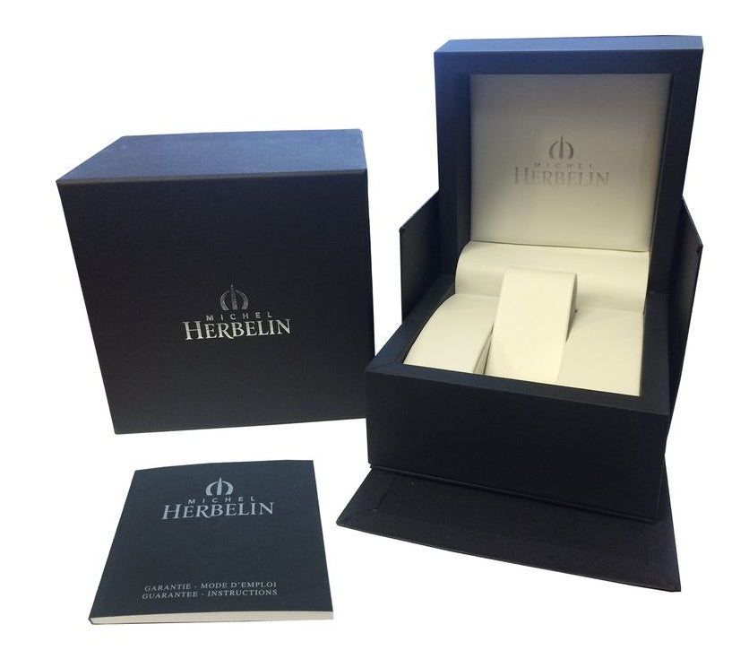 Herbelin Antares Silver Guilloche Dial Stainless Steel Women’s Watch | H17144AP08