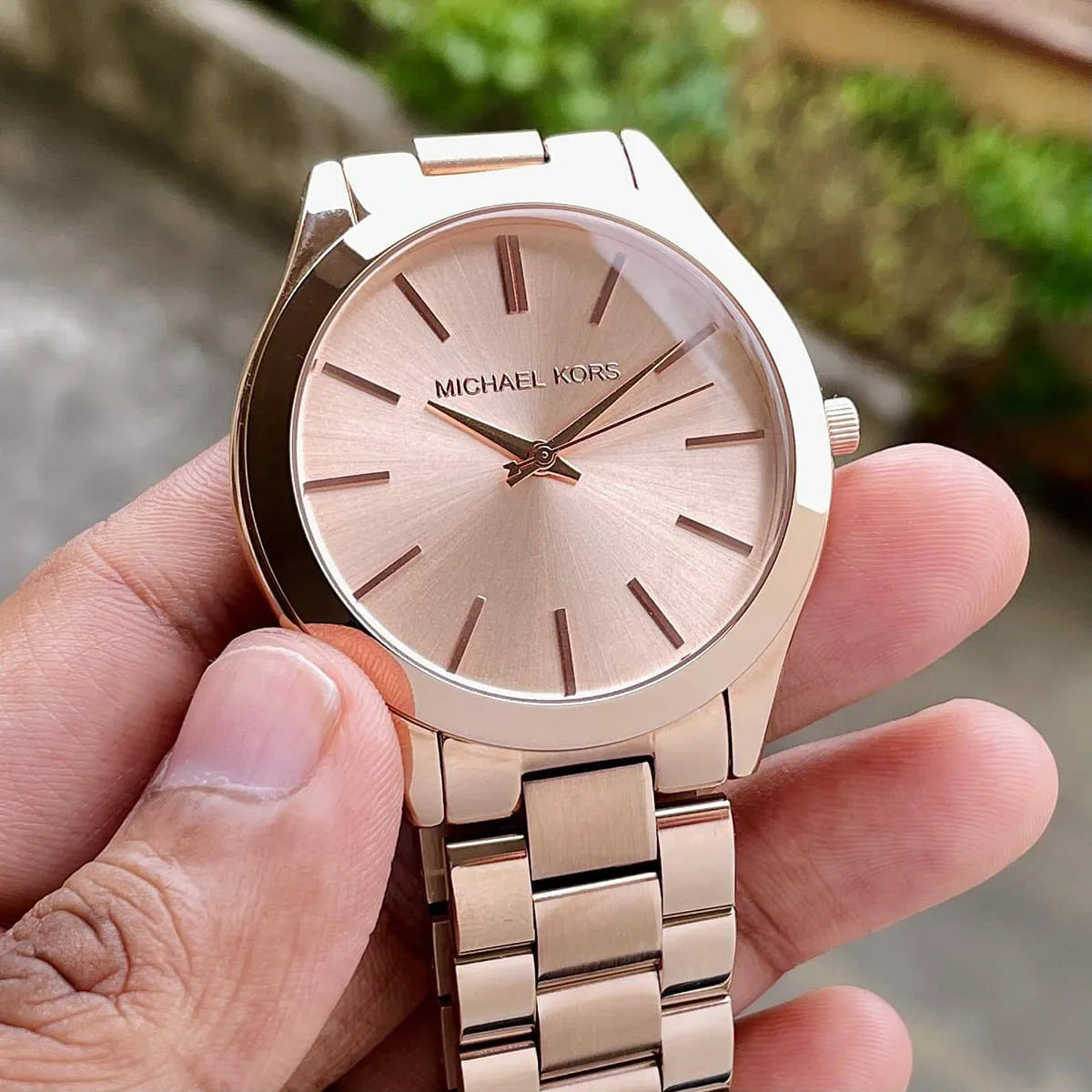 Michael Kors Slim Mini Rose Gold Women's Watch | MK3513