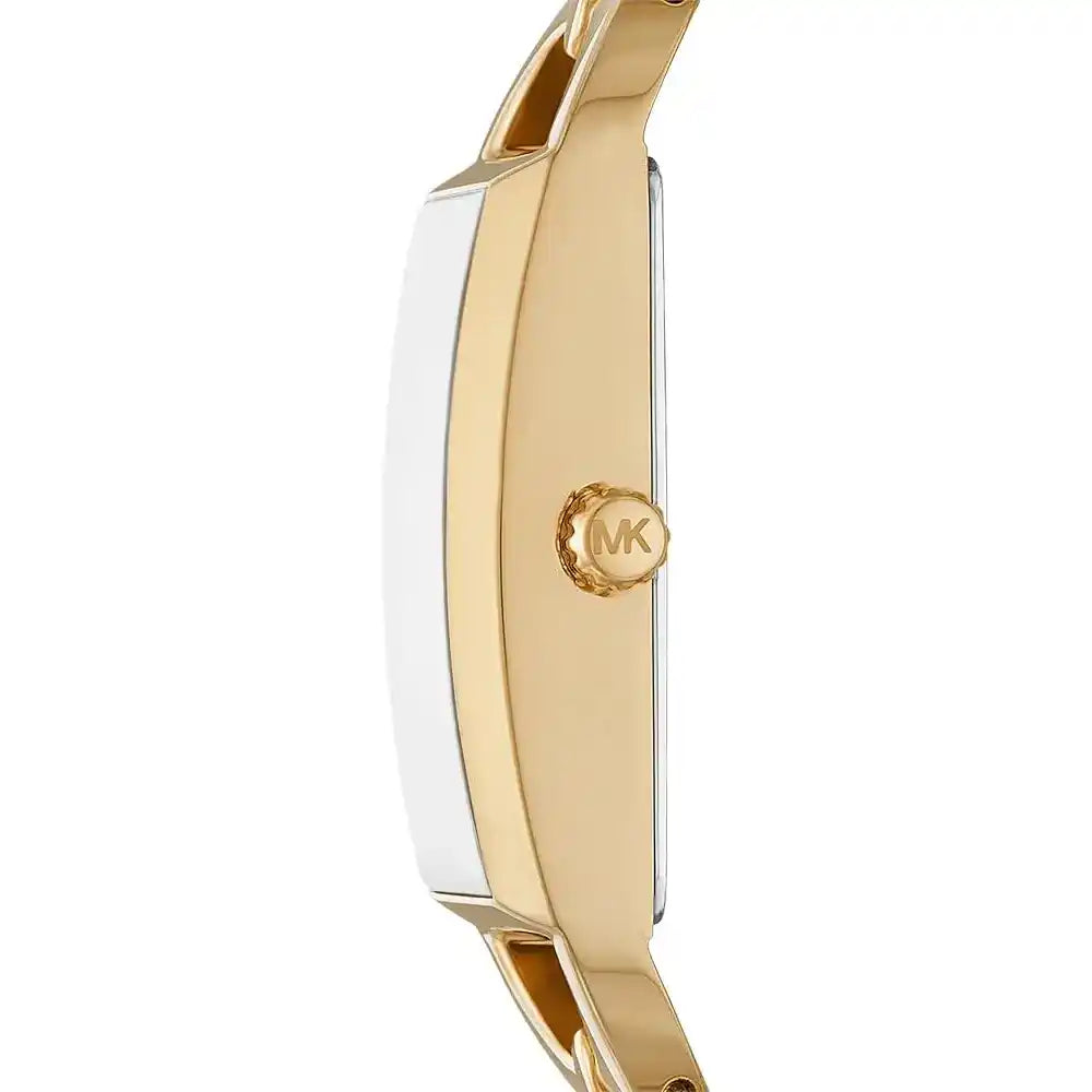 Michael Kors MK Empire Three-Hand Gold-Tone Stainless Steel Woman's Watch | MK7406