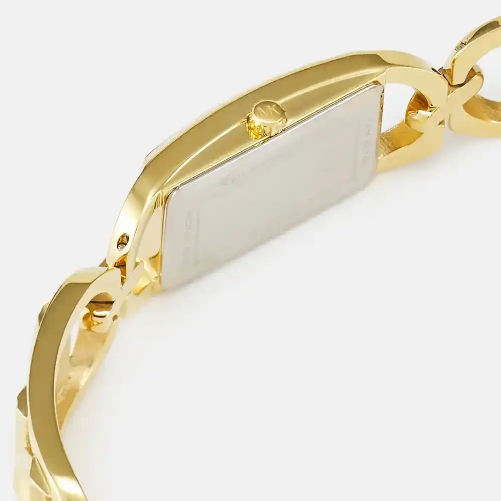 Michael Kors MK Empire Three-Hand Gold-Tone Stainless Steel Woman's Watch | MK7406