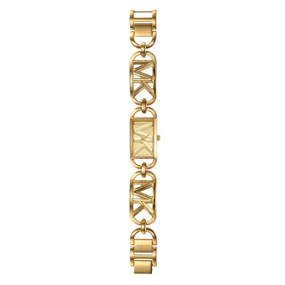 Michael Kors MK Empire Three-Hand Gold-Tone Stainless Steel Woman's Watch | MK7406
