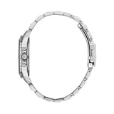 Bigotti Stainless Steel Watch Silver Dial Stones on Bezel | BG.1.10453-1