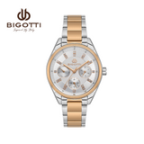 Bigotti Rose Gold Stainless Steel Multi-Dial Watch | BG.1.10478-4