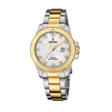 Festina Crystals Two-Tone Stainless Steel Woman's Watch | F20504/2
