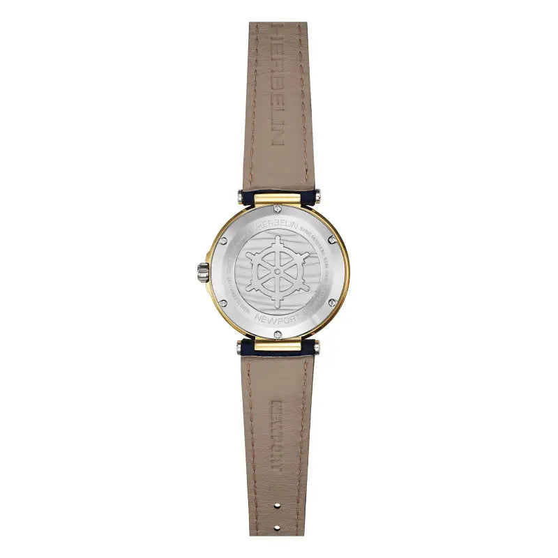 Herbelin Newport Two-Tone Blue Dial Women's Watch | 18289T1N35