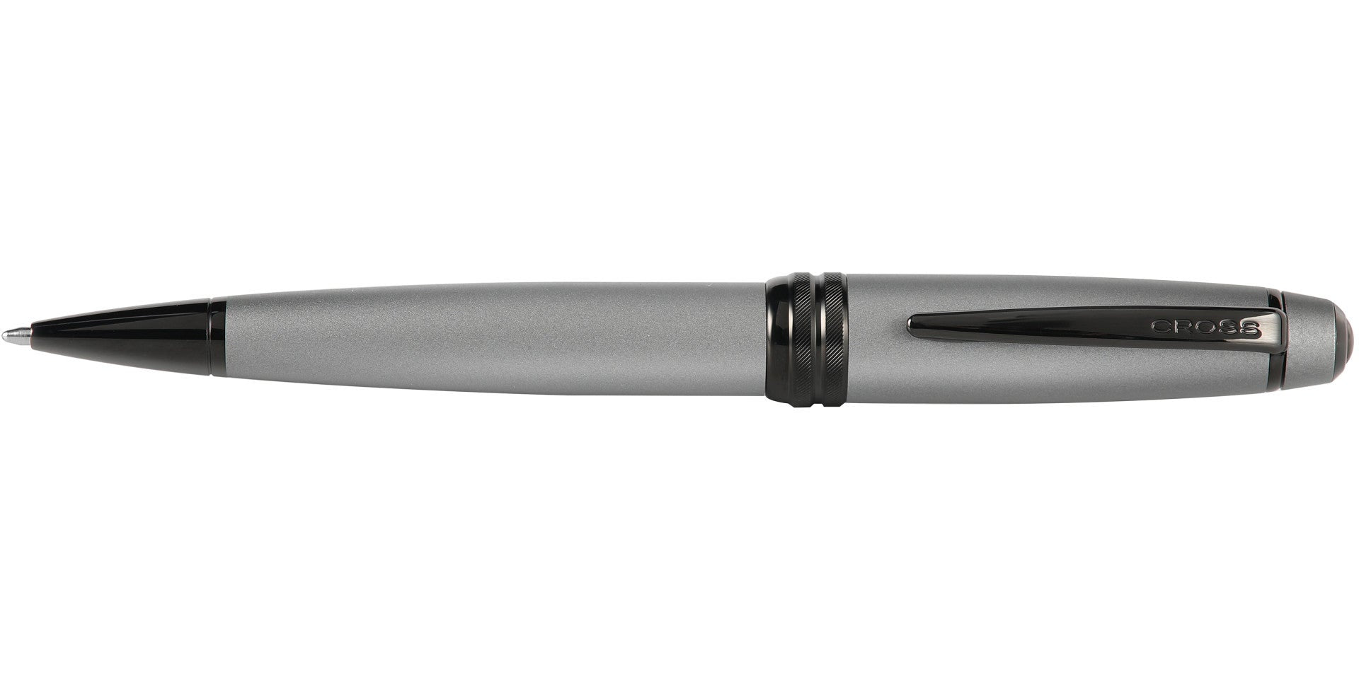 CROSS Bailey Matte Gray Lacquer Ballpoint Pen | AT0452-20