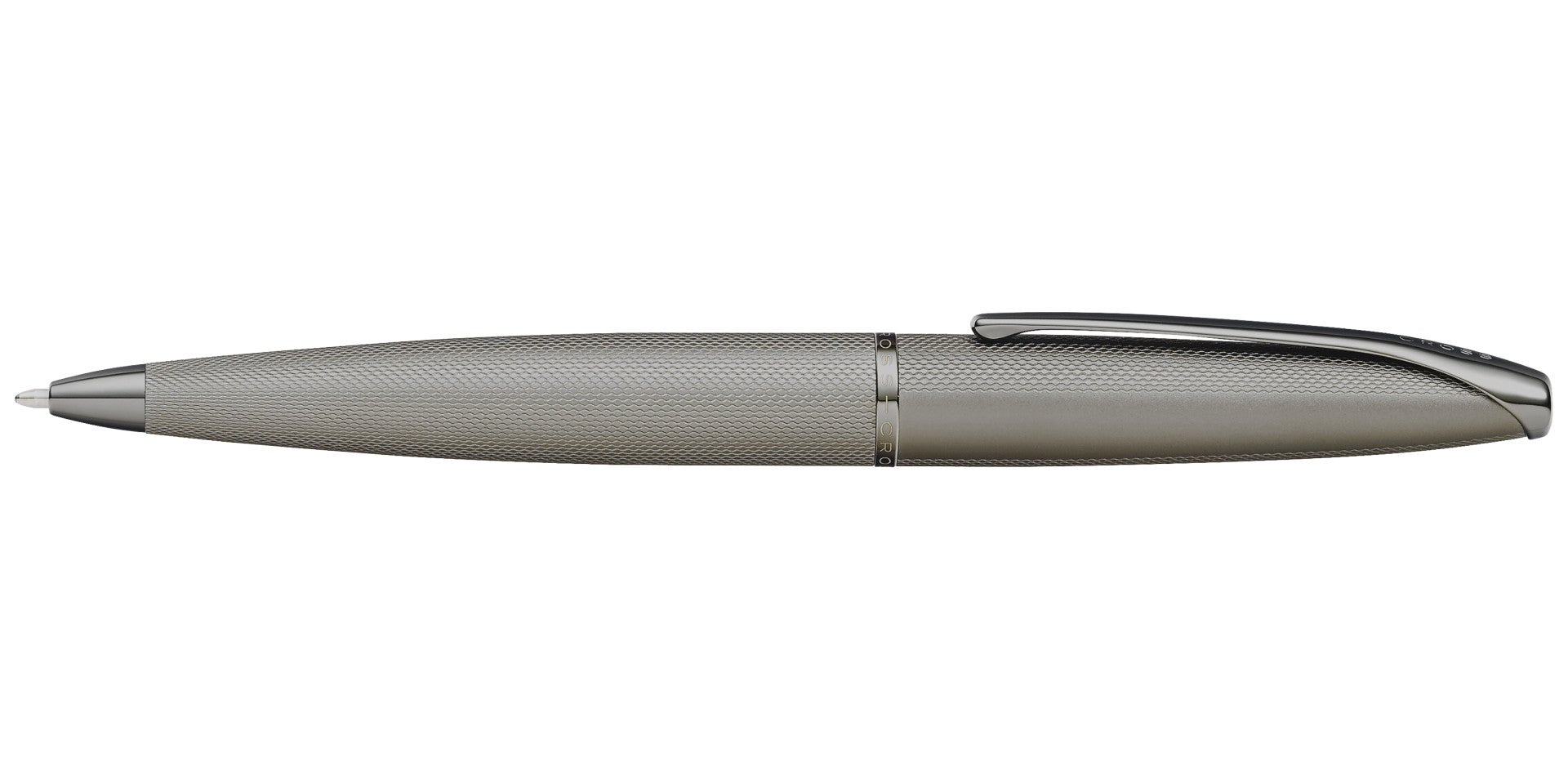 CROSS ATX Sandblasted Titanium Gray Ballpoint Pen | 882-46