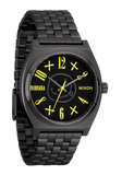 Nixon Black Nirvana Smiley Face Unisex Watch | A14195275 - 00 | Time Watch Specialists