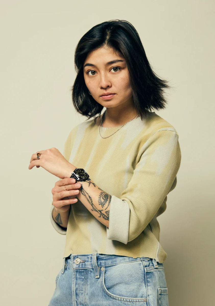 Nixon Black Nirvana Smiley Face Unisex Watch | A14195275 - 00 | Time Watch Specialists