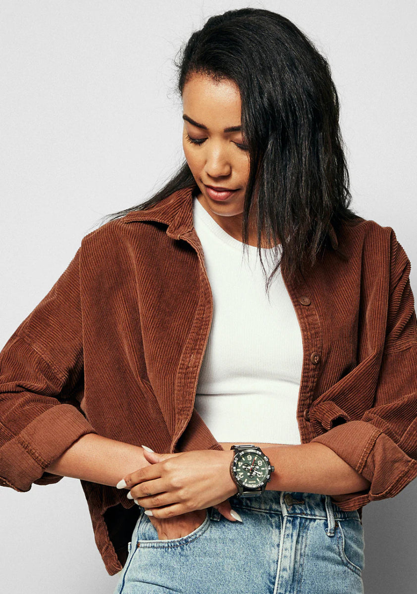 Nixon Chronograph Stainless Steel Men's Watch | A13891921 - 00 | Time Watch Specialists