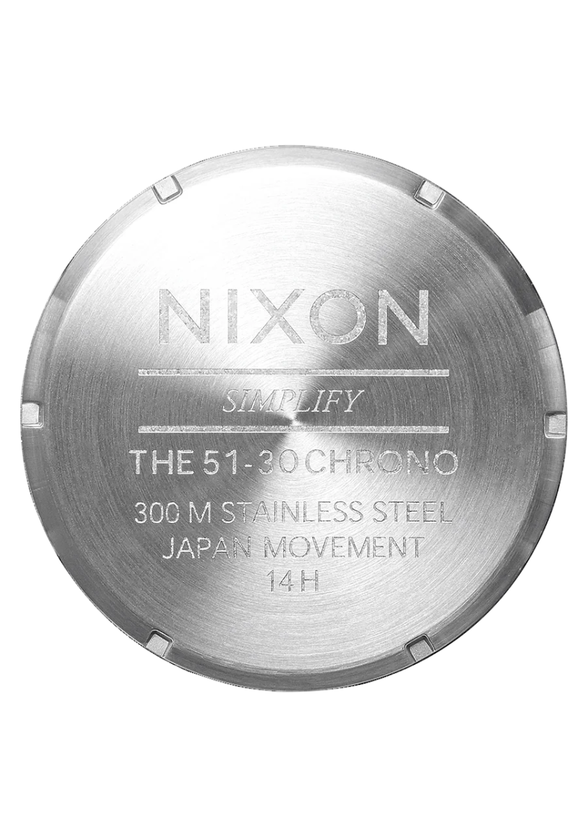 Nixon Chronograph Stainless Steel Men's Watch | A13891921 - 00 | Time Watch Specialists