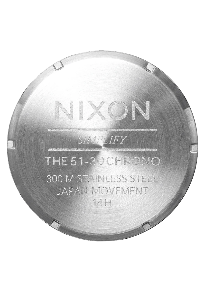 Nixon Chronograph Stainless Steel Men's Watch | A13891921 - 00 | Time Watch Specialists