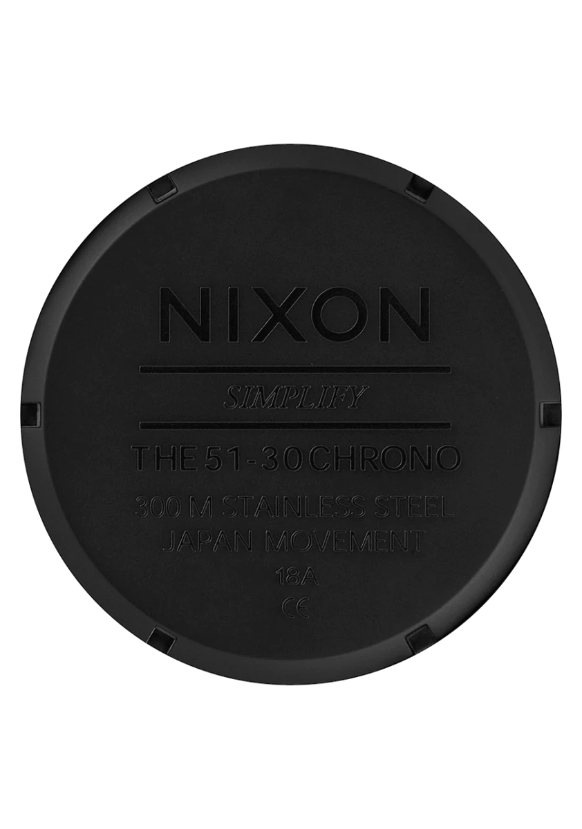 Nixon Chronograph Stainless Steel Men's Watch | A13891921 - 00 | Time Watch Specialists