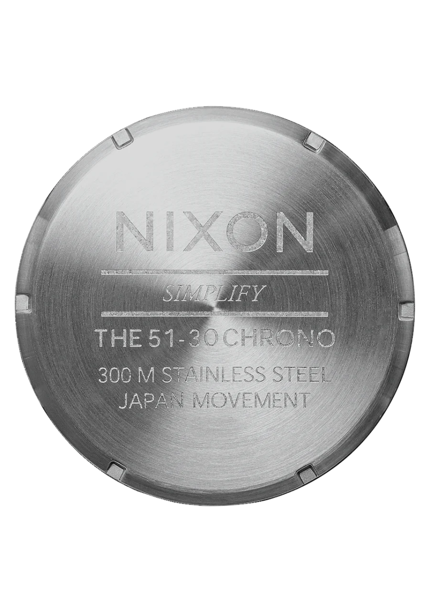 Nixon Chronograph Stainless Steel Men's Watch | A13891921 - 00 | Time Watch Specialists