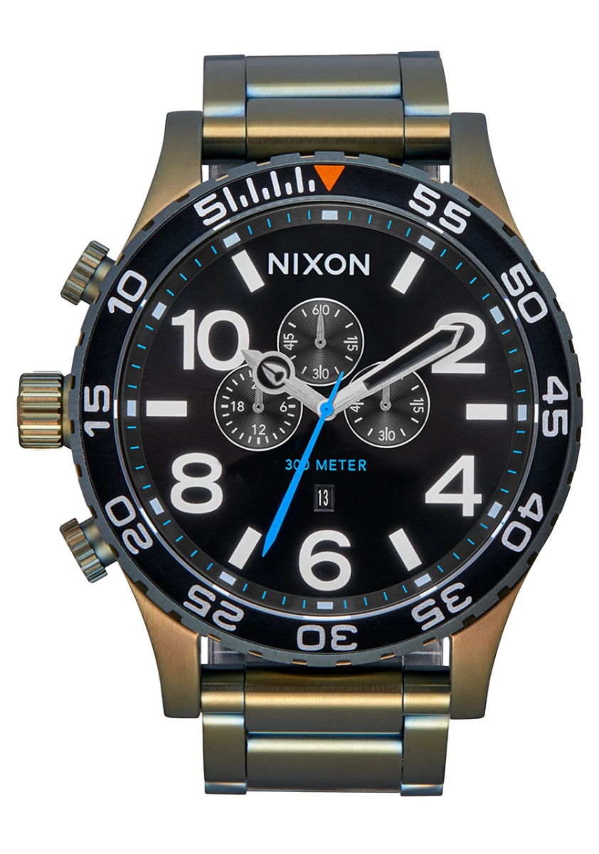 Nixon Chronograph Stainless Steel Men's Watch | A13891921 - 00 | Time Watch Specialists
