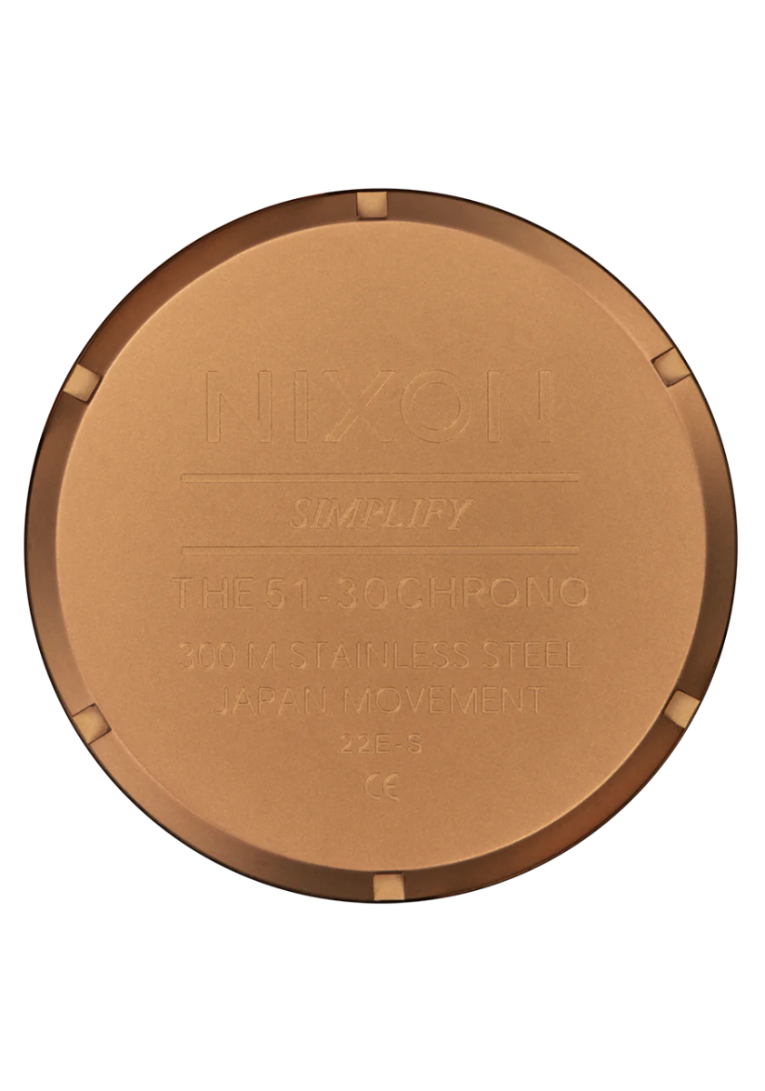 Nixon Chronograph Stainless Steel Men's Watch | A13891921 - 00 | Time Watch Specialists