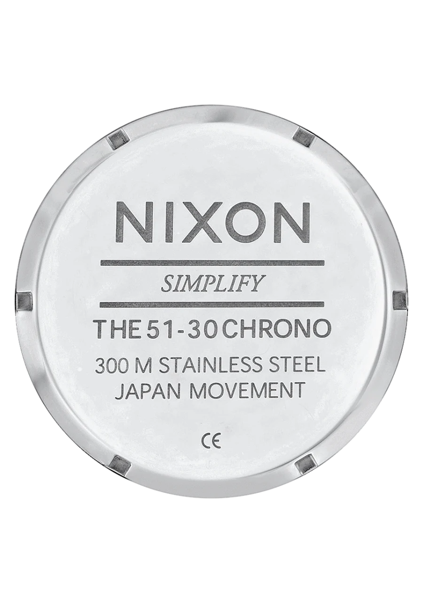 Nixon Chronograph Stainless Steel Men's Watch | A13891921 - 00 | Time Watch Specialists