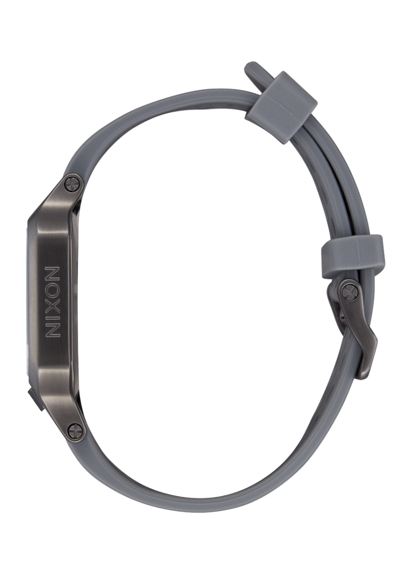 NIXON Heat Grey Dial and Grey Rubber 38mm Men's Watch | A13205106 - 00 | TIME Watches