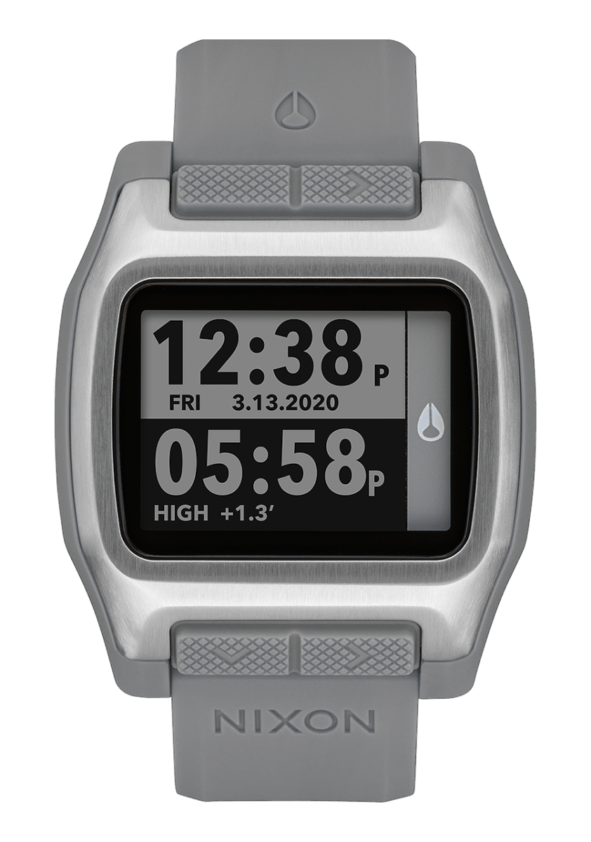 NIXON High Tide White Dial and White Rubber Men's Watch | A1308145 - 00 | TIME Watches