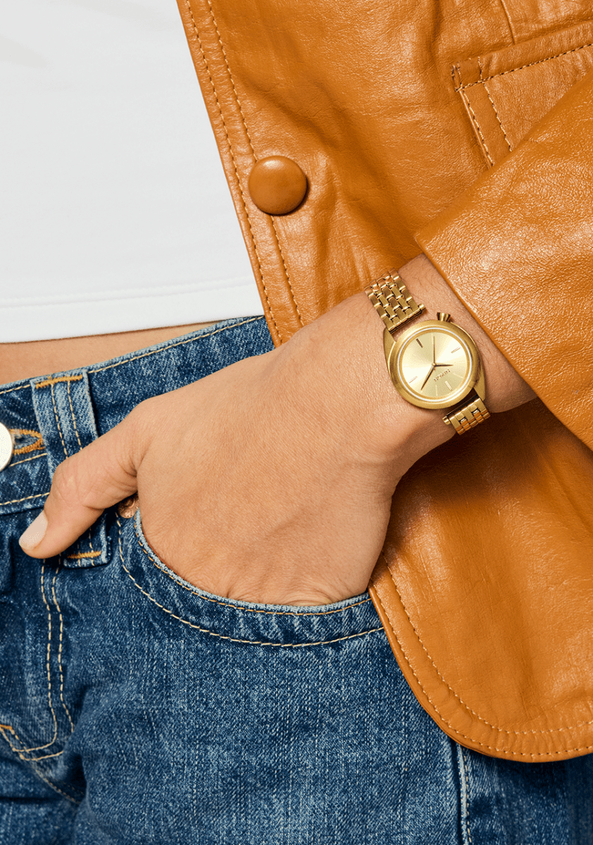 NIXON Kensington All Gold Dial and Gold Steel Bracelet 36mm Unisex Watch | A1459511 - 00 | TIME Watches