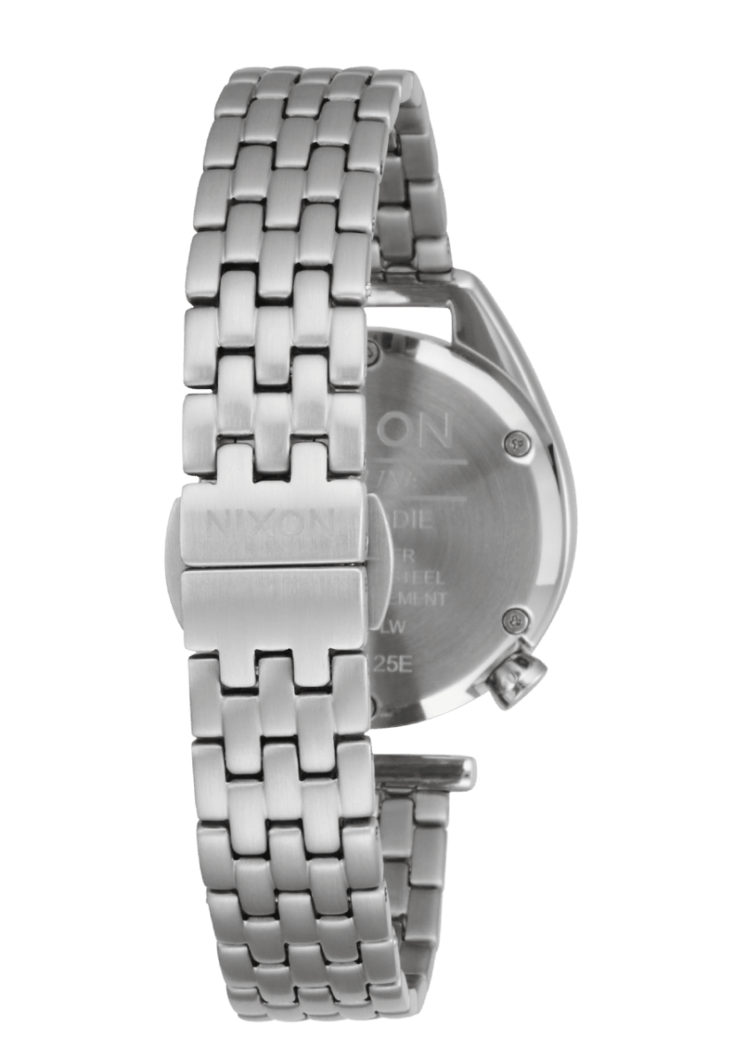 NIXON Kensington All Silver Dial and Black Steel Bracelet 36mm Unisex Watch | A14592871 - 00 | TIME Watches