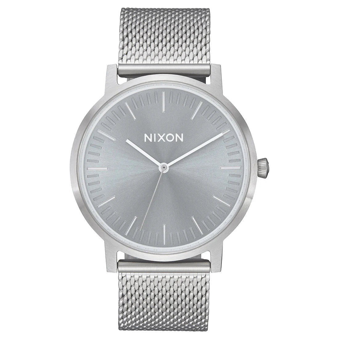NIXON Porter Silver Dial and Lum Steel Bracelet 36mm Unisex Watch | A10573316 - 00 | TIME Watches