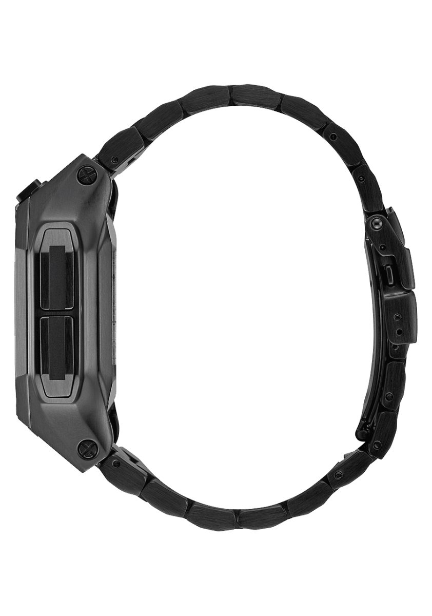 NIXON Regulus Black Dial and Black Steel Bracelet 46mm Men's Watch | A1268001 - 00 | TIME Watches