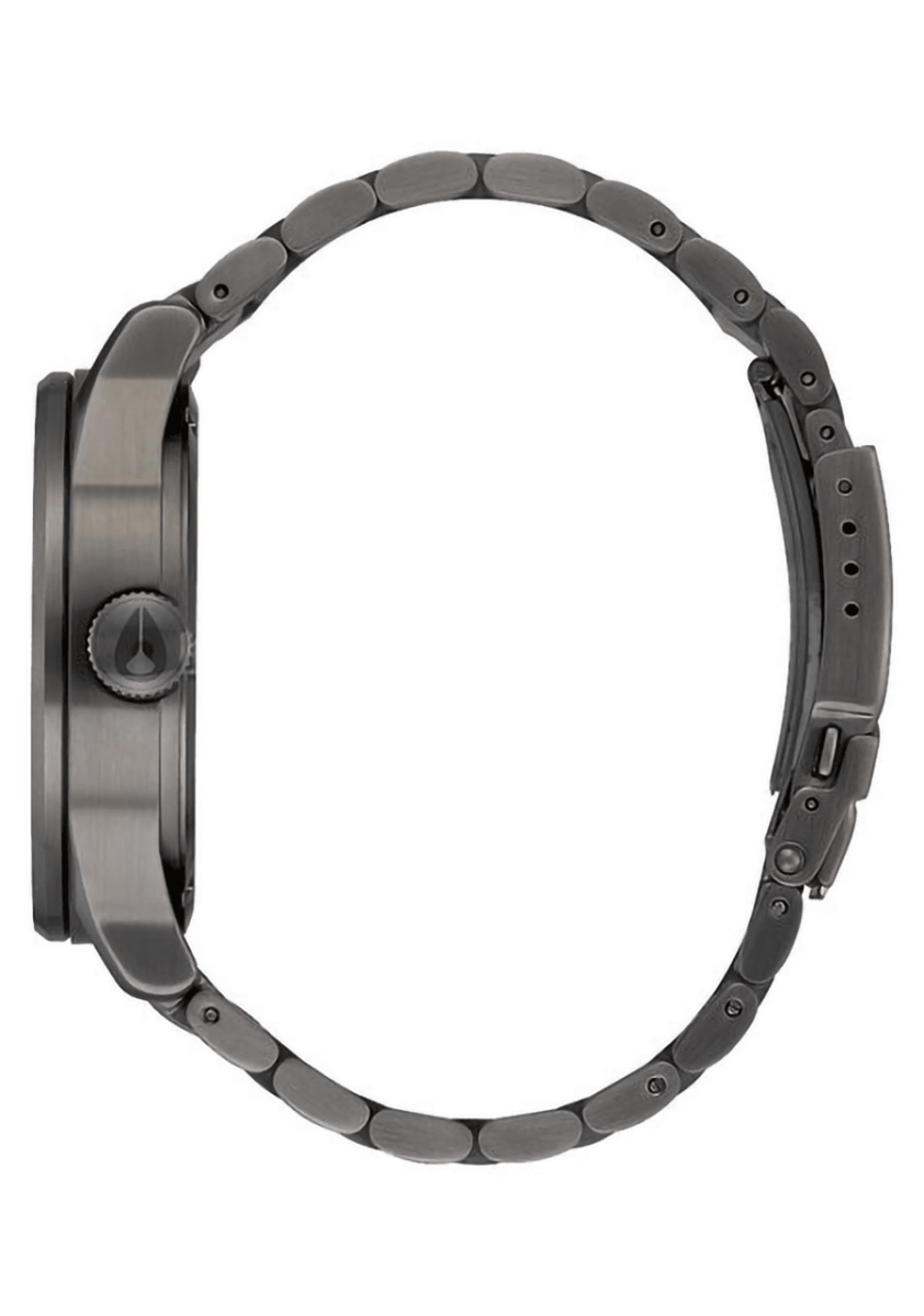 NIXON Sentry Stainless Steel Black Dial and Black Steel Bracelet 39mm Unisex Watch | A3565084 - 00 | TIME Watches