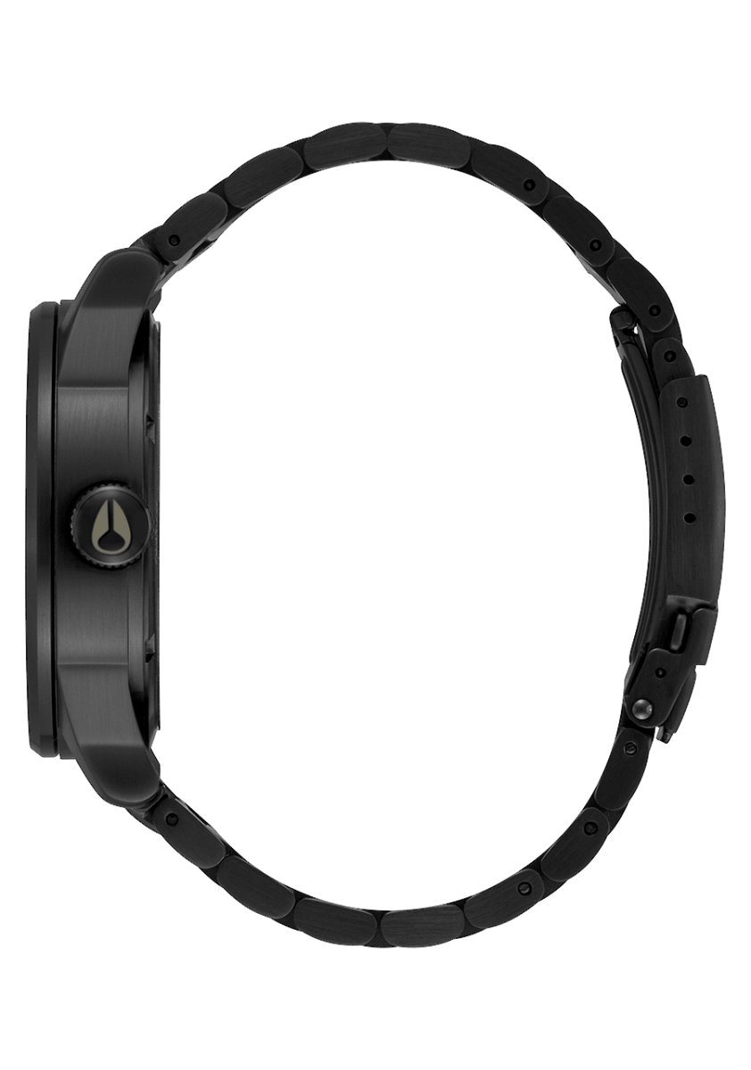 NIXON Sentry Stainless Steel Black Dial and Black Steel Bracelet 40mm Men's Watch | A3561439 - 00 | TIME Watches