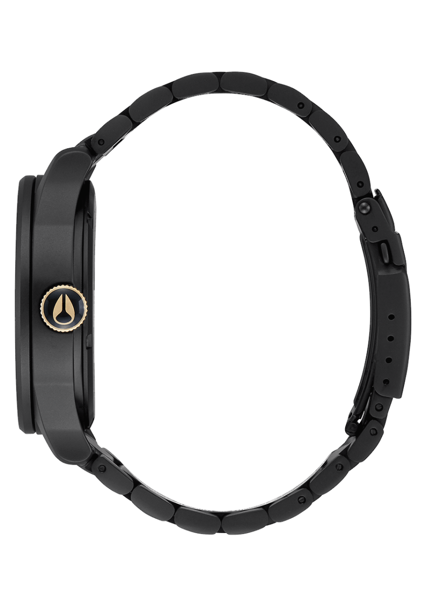 NIXON Sentry Stainless Steel Black Dial and Black Steel Bracelet 42mm Men's Watch | A3561041 - 00 | TIME Watches
