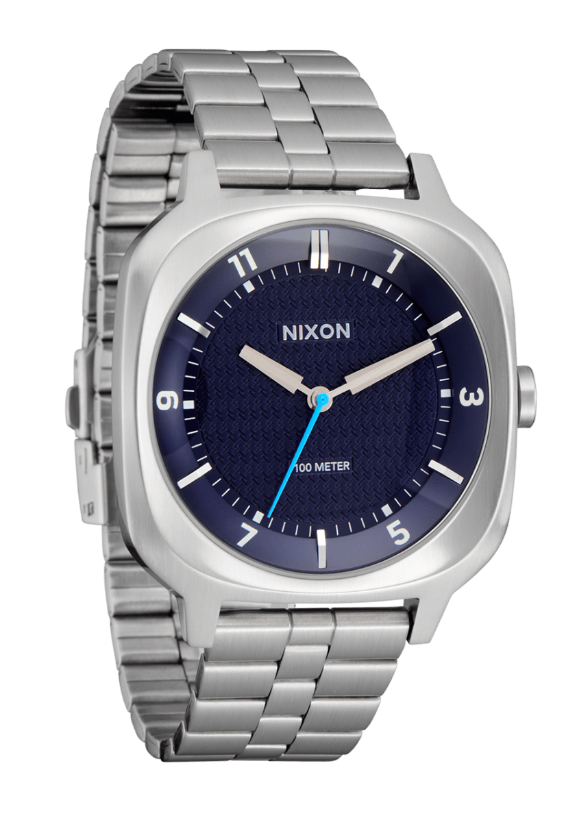 NIXON Sentry Stainless Steel Silver Dial and Silver Steel Bracelet 40mm Unisex Watch | A14445210 - 00 | TIME Watches