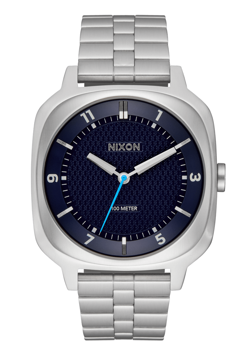 NIXON Sentry Stainless Steel Silver Dial and Silver Steel Bracelet 40mm Unisex Watch | A14445210 - 00 | TIME Watches