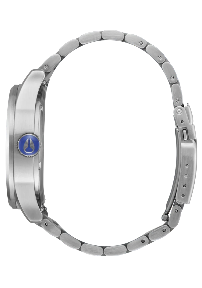 NIXON Sentry Stainless Steel Silver Dial and Silver Steel Bracelet 40mm Unisex Watch | A3565211 - 00 | TIME Watches