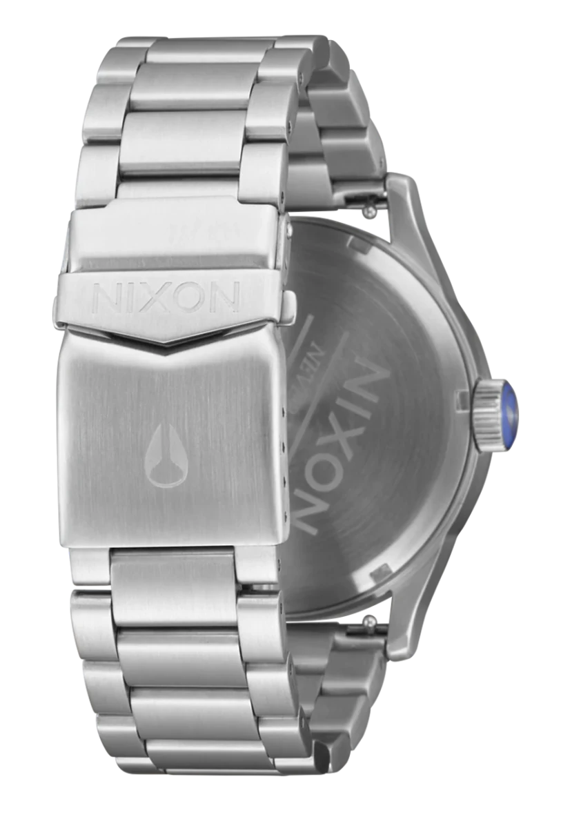 NIXON Sentry Stainless Steel Silver Dial and Silver Steel Bracelet 40mm Unisex Watch | A3565211 - 00 | TIME Watches
