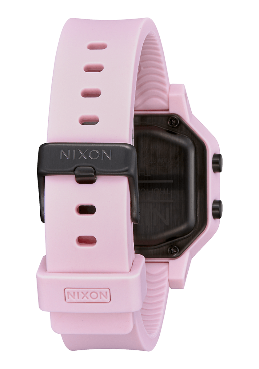 NIXON Siren Digital Black Dial and Black Rubber Women's Watch | A13113154 - 00 | TIME Watches