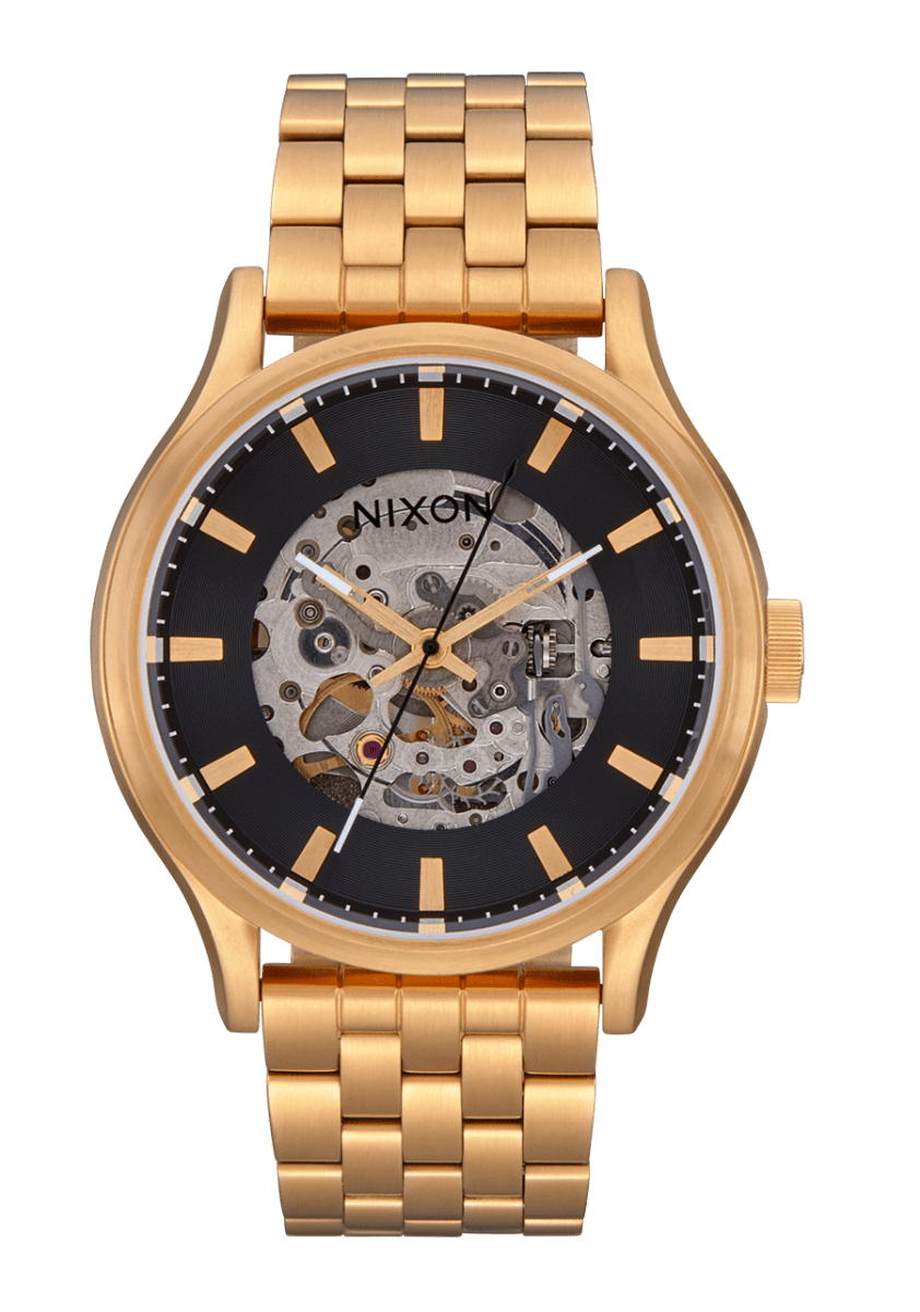 NIXON Spectra Silver Dial and Silver Steel Bracelet 39mm Men's Watch | A1323010 - 00 | TIME Watches