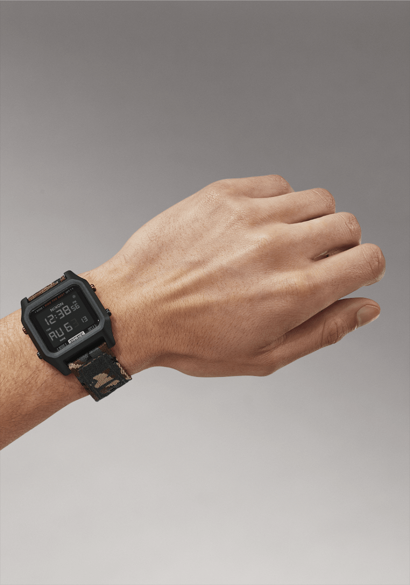 NIXON Staple Black Dial and Black Rubber 39mm Women's Watch | A1351047 - 00 | TIME Watches