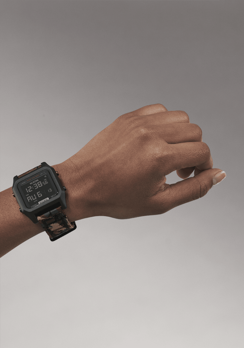 NIXON Staple Black Dial and Black Rubber 39mm Women's Watch | A1351047 - 00 | TIME Watches